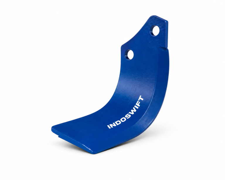 c type rotavator blade for soil lifting and crumbling